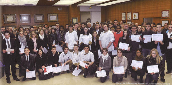 trophée jeunes talents du Choletais