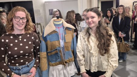 up cycling lycee de la Mode 1ere place devant